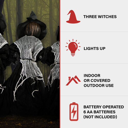 Haunted Hill Farm HHWITCH-1STL - 2